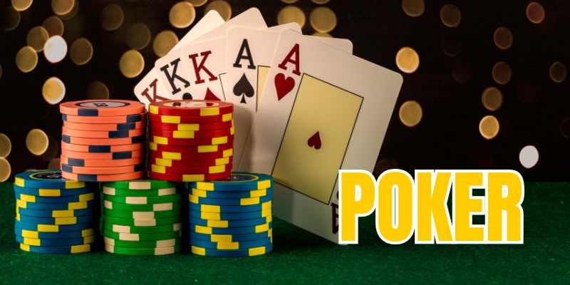 Game bài Poker và các vòng đấu